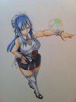  blue_hair breasts fairy_tail large_breasts mashima_hiro sleeveless smile thighhighs ultear_milkovich 