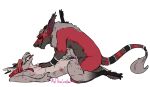 3_toes anal anal_penetration andromorph andromorph/male andromorph_penetrated anthro anthro_on_anthro anthro_penetrated anthro_penetrating anthro_penetrating_anthro asmodeus_(character) bite_mark bodily_fluids canid canid_demon cum cum_in_ass cum_inside demon duo ear_piercing erection eye_contact facial_piercing feet fingering fingering_self fur genital_fluids genitals hair hand_on_chest hellhound horn intersex intersex/male intersex_penetrated looking_at_another lying male male_penetrating male_penetrating_andromorph male_penetrating_intersex mammal masturbation melthecannibal multicolored_body multicolored_fur nipples nose_piercing notched_ear nude on_back penetration penile penile_penetration penis piercing pussy red_body red_fur red_hair scratches sex signature simple_background tail tail_tuft teeth toes tongue tongue_out tuft unknown_species vaginal vaginal_fingering white_background