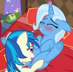  cunnilingus duo equine eyes_closed female feral friendship_is_magic horn horse lesbian licking lightningheart lying mammal my_little_pony nude on_back oral oral_sex pony pussy sex spread_legs spreading tongue tongue_out trixie_(mlp) unicorn vaginal vinyl_scratch_(mlp) 