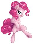  blue_eyes equine female feral friendship_is_magic fur hair horse mammal my_little_pony pink_fur pink_hair pinkie_pie_(mlp) plain_background pony pussy solo spread_legs spreading sugarcup tongue tongue_out white_background 