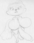 anthro big_breasts big_penis breasts candle_fox canid canine erection female fox genitals herm huge_breasts huge_penis hyper hyper_breasts hyper_genitalia hyper_penis intersex kiff_(series) mammal monochrome penis sbshouseofpancakes short_stack solo