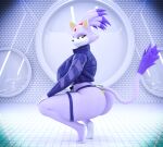 3d_(artwork) absurd_res anthro barefoot big_butt blaze_the_cat bludergat99 butt crouching digital_media_(artwork) feet felid feline female hi_res looking_at_viewer mammal presenting presenting_hindquarters purple_body sega smile smiling_at_viewer solo sonic_the_hedgehog_(series) thick_thighs