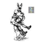1:1 2024 american_opossum anthro armor bethesda_softworks big_breasts black_and_white breasts carrying_another carrying_partner cleavage clothed clothing didelphid duo fallout female female/female head_between_breasts hi_res hladilnik lagomorph leporid looking_at_viewer machine mammal marsupial marylin_(hladilnik) monochrome power_armor pro_bun_(hladilnik) rabbit raider_(fallout) shoulder_pads smug spiked_shoulder_pads spikes taller_lesbian_and_shorter_lesbian virginia_opossum