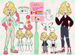 absurd_res clown digital_media_(artwork) hi_res invalid_tag model_sheet myoc original_character