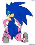  balls big_butt blue_hair butt butt_grab crossdressing exposed flaccid girly green_eyes habbodude hair hedgehog looking_at_viewer looking_back male mammal pdxyz penis piercing presenting presenting_hindquarters sega smile sonic_(series) sonic_the_hedgehog thick_thighs voluptuous wide_hips 