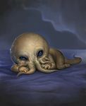  blue_eyes cthulhu cthulhu_mythos cute daww douzen h.p._lovecraft looking_at_viewer solo 