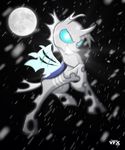  albino bisexual changeling chromium_(artist) fangs female friendship_is_magic holes horn male my_little_pony original_character solo wings 
