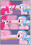  aloe_(mlp) blue_eyes blue_hair comic cutie_mark dialog english_text equine female feral friendship_is_magic hair hi_res horse mammal my_little_pony pink_body pink_hair pinkie_pie_(mlp) pony pyruvate text 