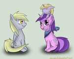  amber_eyes amethyst_star_(mlp) animal_ears blonde_hair child cutie_mark derpy_hooves_(mlp) dinky_hooves_(mlp) english_text equine eyes_closed female feral friendship_is_magic fur grey_fur hair horn horse mammal microgrid my_little_pony open_mouth pegasus pink_fur plain_background pony purple_eyes purple_fur sleeping smile text two_tone_hair unicorn wings yellow_eyes young 