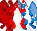  chubby claws color dragon horn looking_at_viewer stalbon talonblaze torenth 