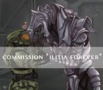  alien anthro arbiter_(halo) armor armored_vest belt clothing commissioner_name detailed_background digital_drawing_(artwork) digital_media_(artwork) distracting_watermark duo english_text face_to_face gloves halo_(series) hand_on_face handwear headgear heads_together heart_symbol hearts_around_head helmet human humanoid ilitiaforever interspecies lgbt_couple looking_at_another male male/male mammal master_chief microsoft romantic romantic_couple sangheili ship signature size_difference spacecraft spartan_(halo) spartan_armor_(halo) super_human text thel_'vadam vehicle watercraft watermark xbox_game_studios yellow_eyes 