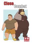 absurd_res anthro bear brown_body brown_fur brown_hair clothing comic cover cover_art cover_page duo fur gendomx generation_8_pokemon hair hat headgear headwear hi_res human human_on_anthro interspecies larger_anthro larger_male male male/male mammal musclegut muscular nintendo nipples nude pecs pokemon pokemon_(species) pokephilia size_difference smaller_human smaller_male ursaluna