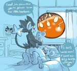 anthro anthro_on_anthro bed bodily_fluids claws cum cum_in_pussy cum_inside dialogue dominant dominant_female female fur furniture generation_4_pokemon genital_fluids group hi_res impregnation inbreeding incest_(lore) leaking_cum luxray male male/female mammal mother_(lore) mother_and_child_(lore) mother_and_son_(lore) multicolored_body nintendo on_bed one_eye_closed ovum parent_(lore) parent_and_child_(lore) parent_and_son_(lore) pawpads pokemon pokemon_(species) sex shinx sketch son_(lore) speech_bubble sperm_cell trio two_tone_body unknown_artist
