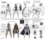  2024 5_fingers armor arthropod artist_name bio_in_description black_body black_text blood bodily_fluids breasts butt cape cleaver_(weapon) clothing comparing dialogue digital_media_(artwork) emery_(latiar) english_text exclamation_point eyes_closed featureless_breasts featureless_crotch female fingers fist grey_body half-closed_eyes hand_on_arm hi_res highreign holding_melee_weapon holding_object holding_sword holding_weapon hollow_knight jewelry latiar laugh looking_at_viewer melee_weapon model_sheet nail_(weapon) name_drop narrowed_eyes nude pendant rapier serious_face shadow solo standing story story_in_description sword team_cherry text throwing throwing_object throwing_weapon weapon white_eyes wounded 