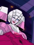  arcee autobot blue_eyes colored_skin helmet humanoid_robot makoto_ono pink_skin red_lips robot robot_girl transformers transformers:_generation_1 upper_body 
