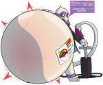 2024 absurd_res air_inflation air_pump alpha_channel anthro bedroom_eyes belly_blush biped bloatable blush body_blush close_to_bursting clothing don_(bloatable) generation_2_pokemon hi_res hose_in_butt hose_inflation inflation looking_at_viewer male motion_lines narrowed_eyes nintendo paintbrush_tail pokemon pokemon_(species) seductive simple_background smeargle solo speech_bubble sticker sweater topwear transparent_background warning_label