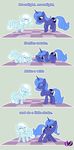  blind blue_eyes comic cutie_mark dialog duo english_text equine female feral friendship_is_magic hair horn horse mammal multi-colored_hair my_little_pony pony princess_luna_(mlp) raininess signature smile snowdrop_(mlp) text two_tone_hair white_hair winged_unicorn wings young 