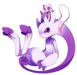  bad_id bad_tumblr_id blue_eyes creature gen_1_pokemon kiwibutt legendary_pokemon looking_at_viewer mega_mewtwo_y mega_pokemon mew mewtwo no_humans on_head pokemon pokemon_(creature) pokemon_on_head purple_eyes sitting transparent_background 