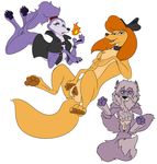  anatomically_correct anatomically_correct_pussy animal_genitalia balto_(film) beladonna belladonna canine canine_pussy collar disney dixie dixie_(balto) dog female feral fox_and_the_hound inviting lying mammal paws plain_background presenting psy101 pussy spread_legs spreading white_background 