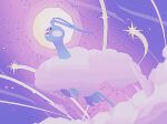  3d altaria animal_focus animated animated_gif bird blender_(medium) cloud commentary english_commentary kcamberart looking_ahead low_poly moon_behind_head night night_sky no_humans open_mouth pokemon pokemon_(creature) pokemon_tcg sky star_(sky) three_quarter_view 