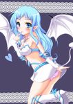 bad_id bad_pixiv_id blue_eyes blue_hair long_hair mabinogi marisasu_(marisa0904) panties pointy_ears solo underwear wings 