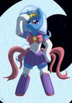  clothed clothing equine female friendship_is_magic horn horse my_little_pony ookamithewolf1 pony sailor_moon solo trixie_(mlp) unicorn 