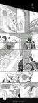  comic greyscale highres jean_pierre_polnareff jojo_no_kimyou_na_bouken monochrome translated twistxx wheelchair 