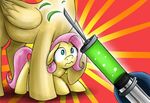  2013 afraid blue_eyes bubbles duo equine father_and_daughter female fluttershy_(mlp) friendship_is_magic hair high-roller2108 horse liquid male medicine my_little_pony nervous pegasus pink_hair pony scared syringe wings 