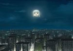  cityscape izayoi_sakuya mizuno_(artist) night no_humans scenery sky touhou yukkuri_shiteitte_ne 