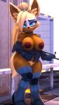 3d_(artwork) 4k 9:16 absurd_res assault_rifle big_breasts boots brandi breasts canid canine canis clothing digital_media_(artwork) footwear gun hair hi_res idw_publishing knee_pads legwear looking_at_viewer mammal nipples nude pubes ranged_weapon rifle scar-h sega sonic_the_hedgehog_(comics) sonic_the_hedgehog_(idw) sonic_the_hedgehog_(series) source_filmmaker thigh_highs weapon whisper_the_wolf widescreen wolf