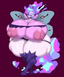2024 absurd_res anthro arthropod ber00 big_breasts big_nipples breasts canid clothing demon digital_media_(artwork) fan_character female helluva_boss hi_res huge_breasts huge_hips huge_nipples huge_thighs hybrid hyper hyper_breasts hyper_hips hyper_thighs insect lepidopteran mammal moth nipples solo thick_thighs torn_clothing voluptuous_female wide_hips