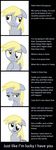  animal_ears comic derpy_hooves_(mlp) equine female feral friendship_is_magic hair horse mammal my_little_pony navel open_mouth pony sintakhra solo yellow_eyes 