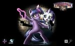  angry bioshock bioshock_infinte duo equine female friendship_is_magic gun hi_res horn horse mammal mauser_c96 my_little_pony parody pony poster ranged_weapon rarity_(mlp) signature text twilight_sparkle_(mlp) unicorn wanted weapon zelc-face 