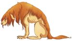  canine chimera dog female fullmetal_alchemist human hybrid mammal nina_tucker plain_background sitting susiron transparent_background 