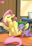  all_fours bald bbmbbf butt butterfly chair cute dragon english_text equine eyelashes eyes_closed female fluttershy_(mlp) friendship_is_magic green_eyes green_skin hair happy hi_res horse insect inside legs_up lizard long_hair male my_little_pony on_floor open_mouth photo pink_hair pony purple_body purple_skin pussy raised_leg reptile rug scalie shadow sharp_teeth shiny sitting size_difference smile spike_(mlp) spikes spread_legs spreading straight table teeth text tongue tongue_out window wings yellow_body yellow_skin 