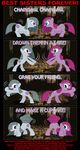  cupcakes_(mlp_fanfic) cutie_mark duo english_text equine female feral friendship_is_magic grey_hair hair horse inkie_pie_(mlp) invisibleguy-ponyman mammal my_little_pony pink_hair pinkamena_(mlp) pinkie_pie_(mlp) pony purple_eyes semi-grimdark sibling singing smile text 