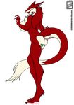  anthro beauty_mark big_breasts blue_eyes breasts butt ear_piercing female fur hair invalid_color long_legs looking_at_viewer looking_back multicolor_fur panties panties_down paws piercing plain_background pose presenting presenting_hindquarters red_fur red_hair red_lips sergal side_boob smile solo standing tail_tuft thong transparent_background tuft two_tone_fur underwear undressing walter_sache white white_pawpads 