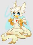  cute female gryphon hoot_(character) nude slugbox solo wings 
