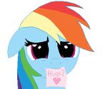  animated equine female friendship_is_magic hair horse hugs? low_res mammal multi-colored_hair my_little_pony plain_background pony purple_eyes rainbow_dash_(mlp) solo tomdantherock transparent_background 