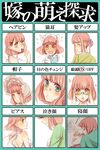  adjusting_eyewear alternate_hairstyle animal_ears bad_id bad_pixiv_id bare_shoulders blush bonnet cat_ears dress earrings eating expressions food fruit glasses green_eyes hair_ornament highres japanese_clothes jewelry kimono mitori_kimi nanami_haruka pink_hair sleeping strawberry tears uta_no_prince-sama yellow_eyes 