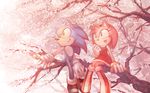  1girl amy_rose bad_id bad_pixiv_id banned_artist cherry_blossoms dango food furry gloves green_eyes momo_alto open_mouth sanshoku_dango shoes sitting skewer smile sonic sonic_the_hedgehog tree wagashi white_gloves 