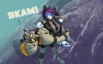 3d_(artwork) anthro armor baton boots bottomwear canid canine canis clothing club_(weapon) daz_studio_(artwork) digital_media_(artwork) domestic_dog dress eyewear female footwear glasses gradient hat headgear headwear hi_res human humanoid hybrid impact jackal legwear male mammal melee_weapon natalie_whitlow necktie nightstick onomatopoeia perturbedmania punch shatter shoes skirt sound_effects stockings suit text thug torn_clothing torn_legwear torn_stockings violence wave weapon