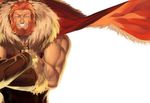  armor beard cape crossed_arms facial_hair fate/zero fate_(series) grin hullabaloo male_focus manly muscle red_hair rider_(fate/zero) smile solo 