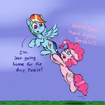  crying equine female feral friendship_is_magic grass hair horse ichibangravity mammal multi-colored_hair my_little_pony navel open_mouth pegasus pink_hair pinkie_pie_(mlp) pony rainbow_dash_(mlp) rainbow_hair wings 
