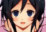  aragaki_ayase black_hair blue_eyes empty_eyes long_hair nude open_mouth ore_no_imouto_ga_konna_ni_kawaii_wake_ga_nai solo yandere ytk_(yutta-p) 