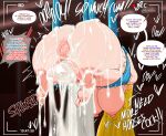 absurd_res after_sex after_vaginal anus arms_tied artist_name big_breasts big_butt blonde_hair bodily_fluids bound breasts butt cum cum_from_pussy cum_in_pussy cum_inside english_text fake_face_(artist) female gaping gaping_pussy genital_fluids genitals hair hi_res huge_butt humanoid humanoid_pointy_ears hylian legs_tied light_body light_skin long_ears long_hair male nintendo nude pointy_ears princess_zelda pussy rear_view solo suspension text the_legend_of_zelda watermark