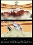 2017 abs anthro arena attack big_muscles bottomwear canid canine canis clothing comic cracked_ground digital_media_(artwork) duo dust footwear fox fur gladiator grey_body grey_fur hi_res huge_muscles jumping kraso_(xxsparcoxx) male mammal multicolored_body multicolored_fur multiple_scenes muscular muscular_anthro muscular_male pecs punch red_body red_fur spanish_text teeth teofacio_larna text two_tone_body two_tone_fur warrior white_body white_fur wolf xxsparcoxx