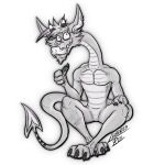 2025 3_fingers alpha_channel anthro athletic biceps biped claws damaged digital_drawing_(artwork) digital_media_(artwork) dragon ear_piercing facial_hair fangs feet fingers front_view greyscale grin hair hi_res horn jewelry lachendesreh long_neck long_tail looking_at_viewer male markings monochrome multicolored_body muscular muscular_male mythological_creature mythological_scalie mythology pawpads pecs piercing portrait pose scales scalie scar sharp_teeth signature simple_background sitting skinny smile solo spade_tail striped_markings striped_tail stripes tail tail_markings tattoo teeth toe_claws toes transparent_background two_tone_body