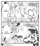  anal anal_penetration anthro avian balls bird butt chicken comic digital_media_(artwork) duo english_text feathers galliform gallus_(genus) genitals hi_res male male/male male_penetrated male_penetrating male_penetrating_male nude penetration penile penile_penetration penis_in_ass phasianid sex tail text zaryuzu_73 