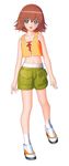  3d artist_request casual kaleido_star midriff rosetta_passel shorts smile solo vest 